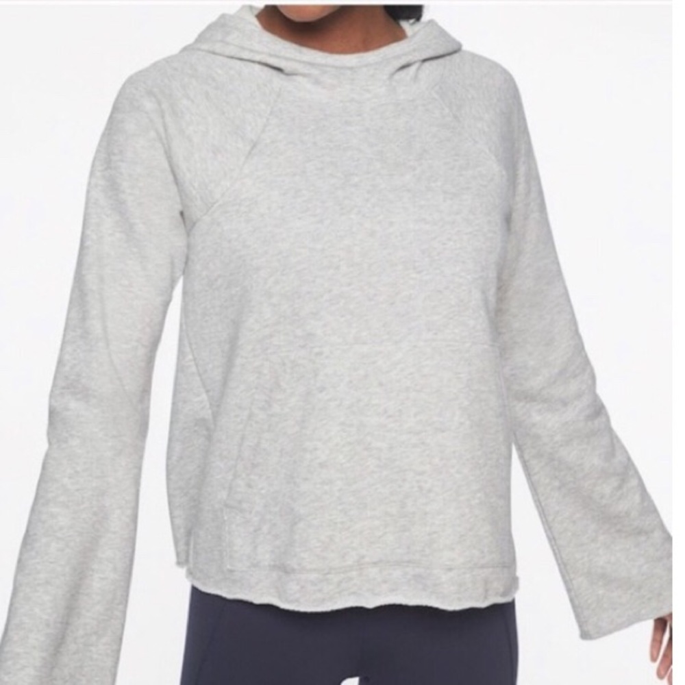 Athleta French Terry Bell Sleeve Hoodie Large